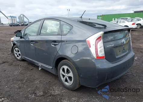 2015 Toyota Prius Two from USA, damaged, VIN JTDKN3DU2F1916741